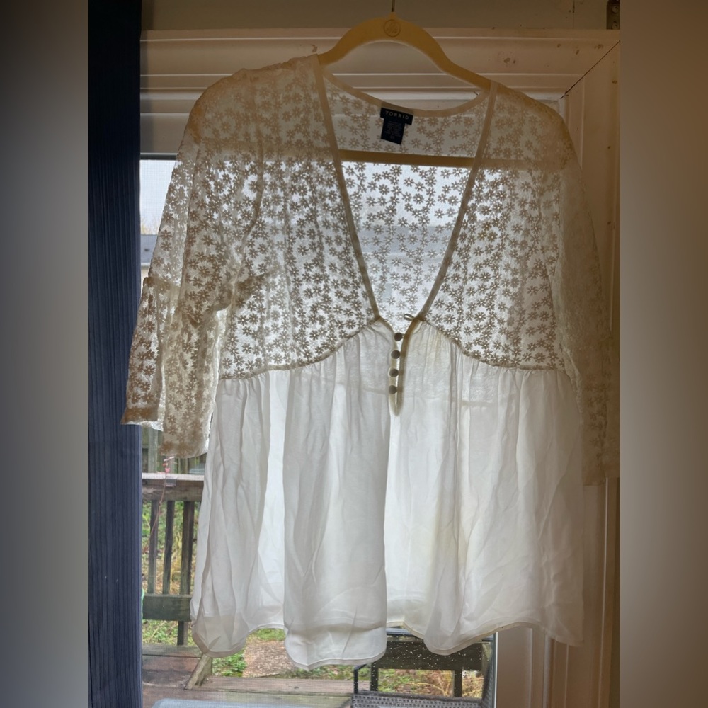 Cover up blouse